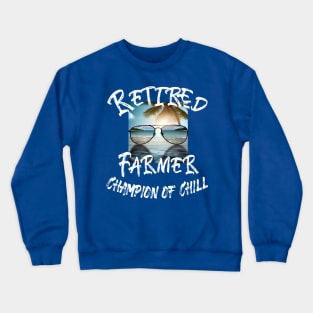 Retired Farmer Crewneck Sweatshirt